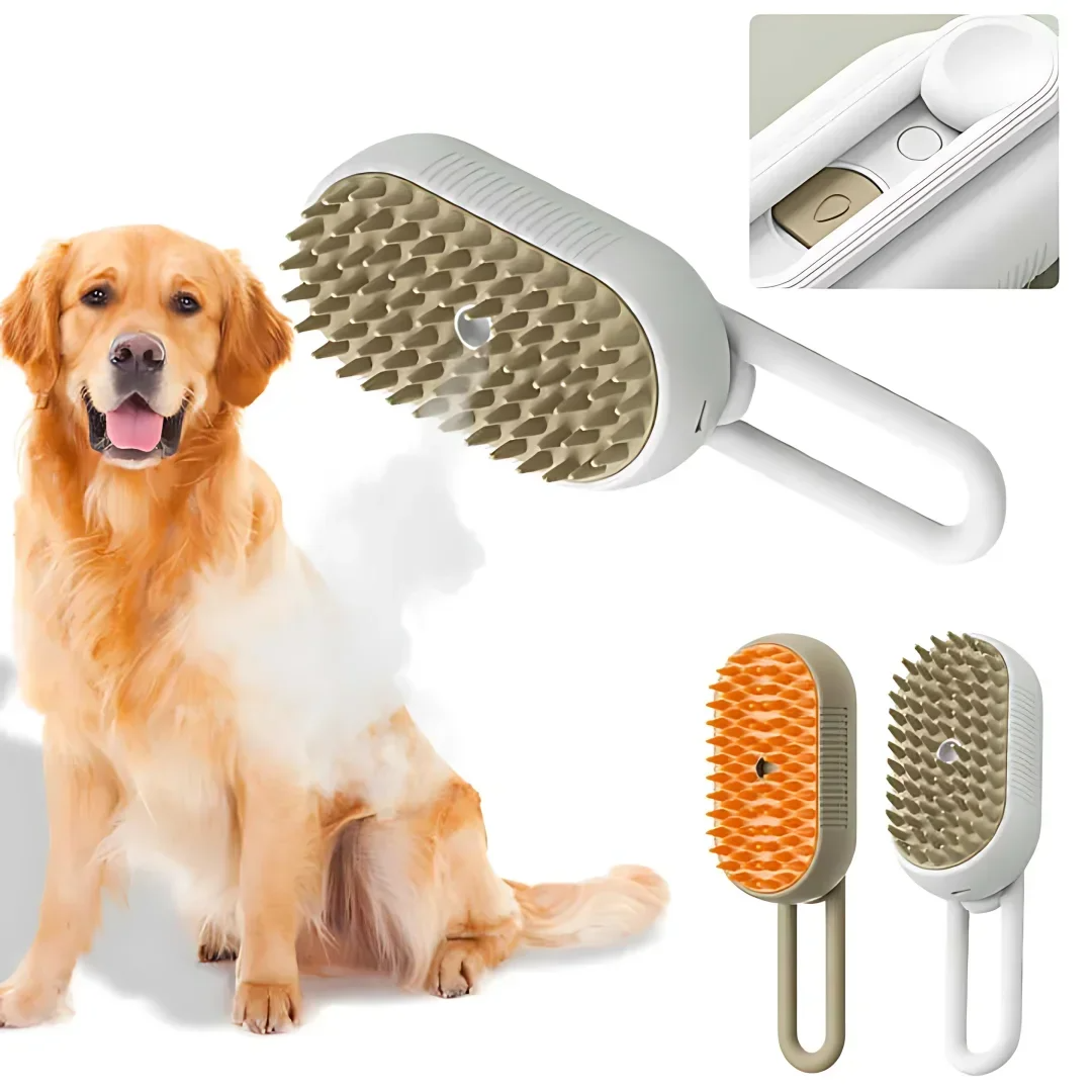 Cat & Dog Steamy Brush - La Spazzola a Vapore per una Cura Completa del Pelo