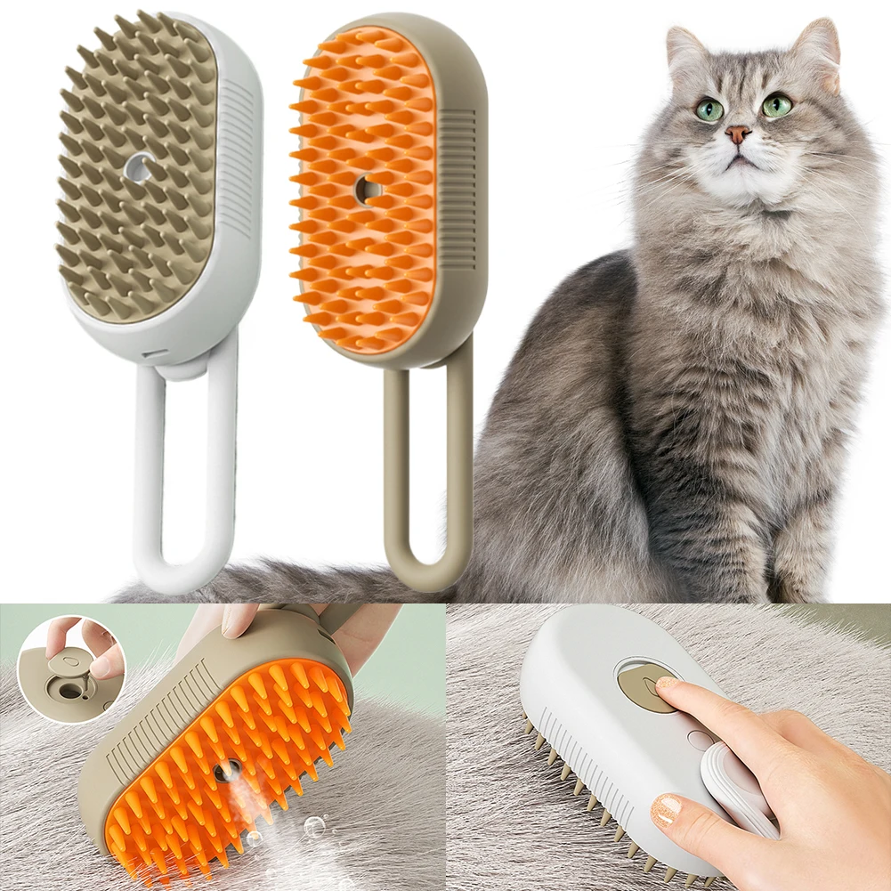 Cat & Dog Steamy Brush - La Spazzola a Vapore per una Cura Completa del Pelo